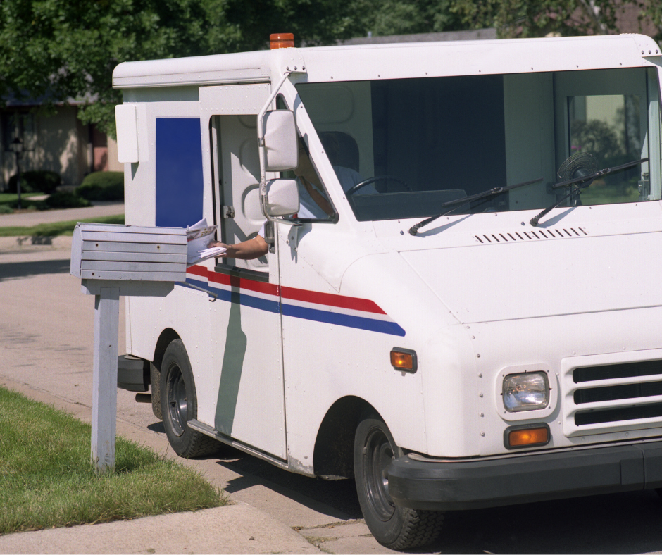 USPS Mailing cart