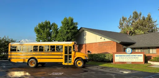 Westminster School District School Bus